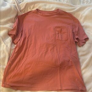 Vineyard Vines Orange Short Sleeve Tee